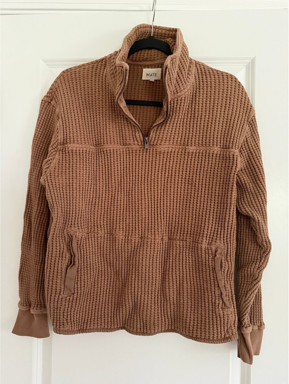 Women’s Mate The Label Waffle Quarter Zip